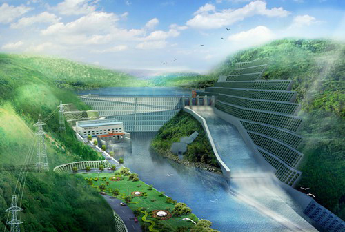 博鳌镇老挝南塔河1号水电站项目